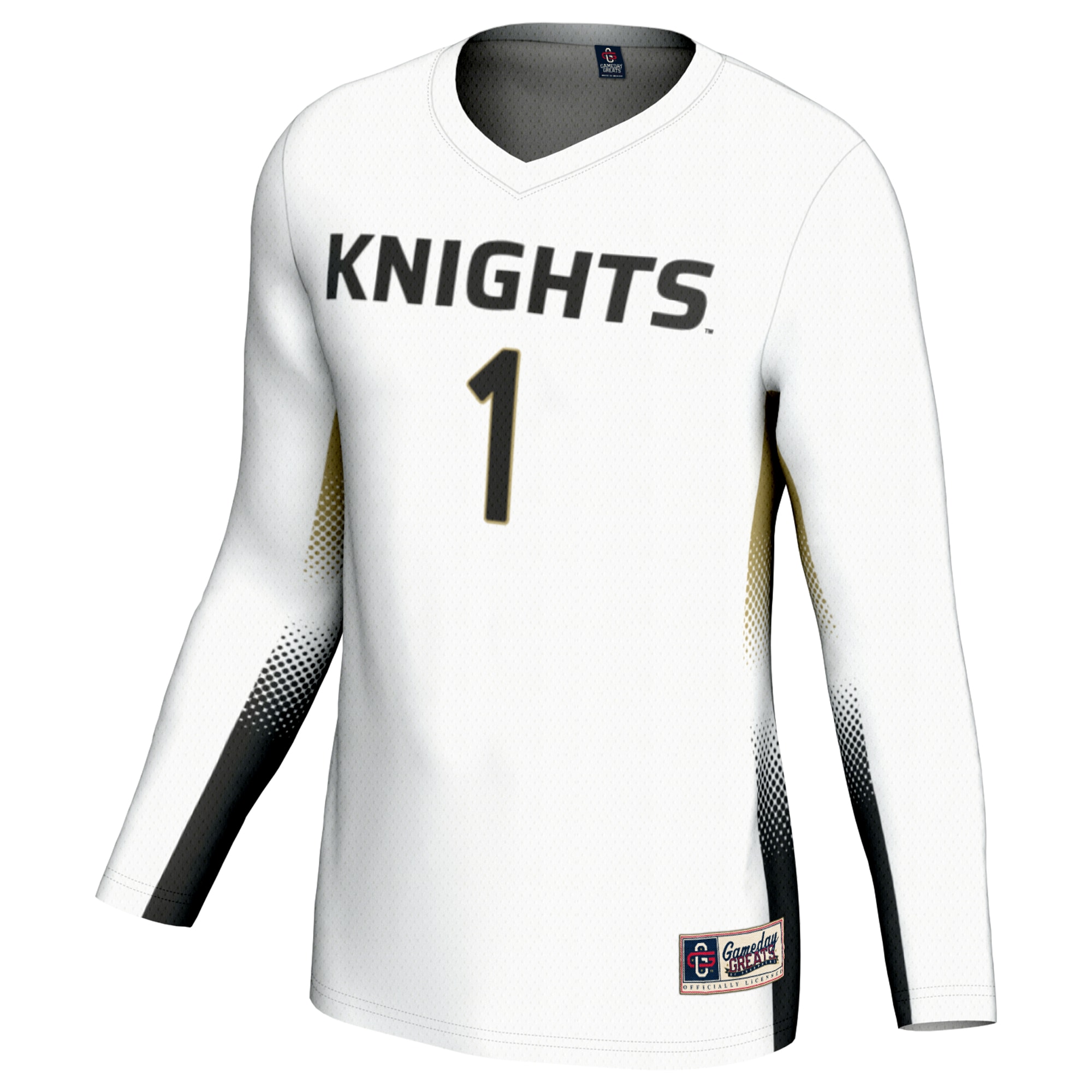 [DDG] UCF Knights GameDay Greats Unisex Lightweight Volleyball Jersey - White