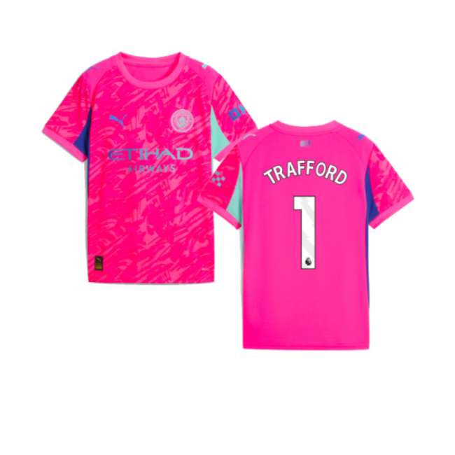 Premium 2025-2026 Man City Goalkeeper With Vintage Design