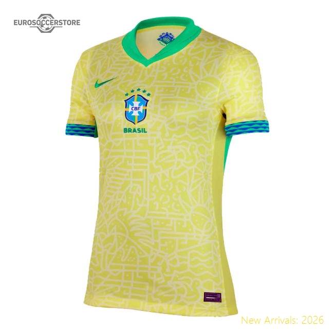 Football Brazil Jersey - Elite 2024-2025 Edition Style Performance