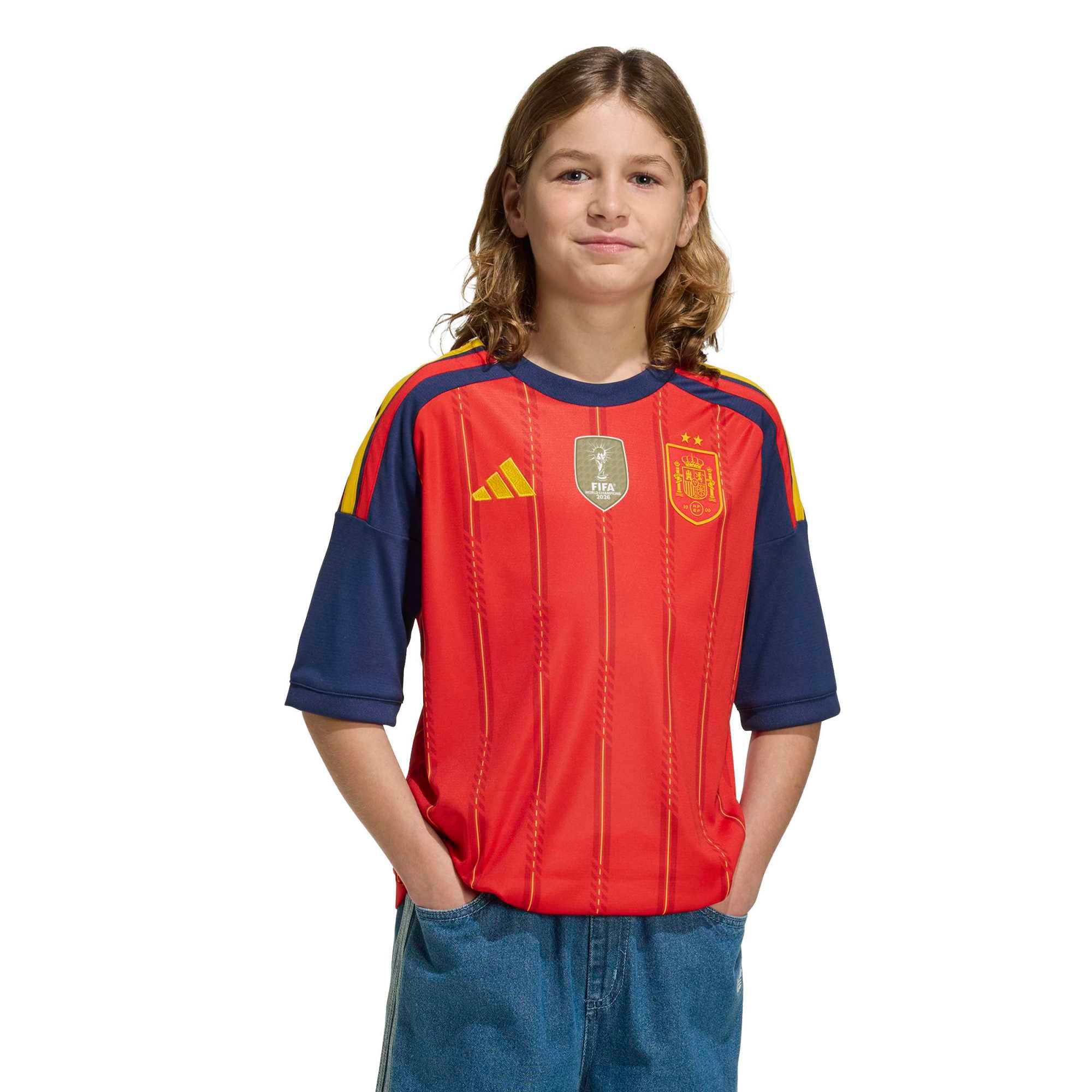 [ESK] Spain National Team Youth 2026 FIFA World Cup Champions Replica Jersey - Red