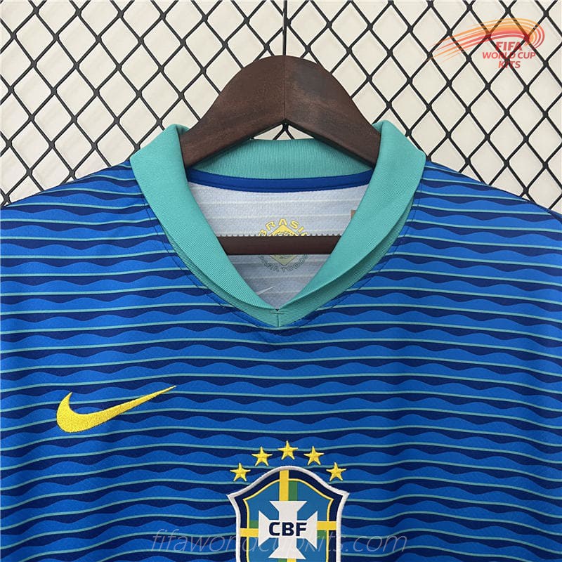 Brazil 2024 Copa America Away Football Kit