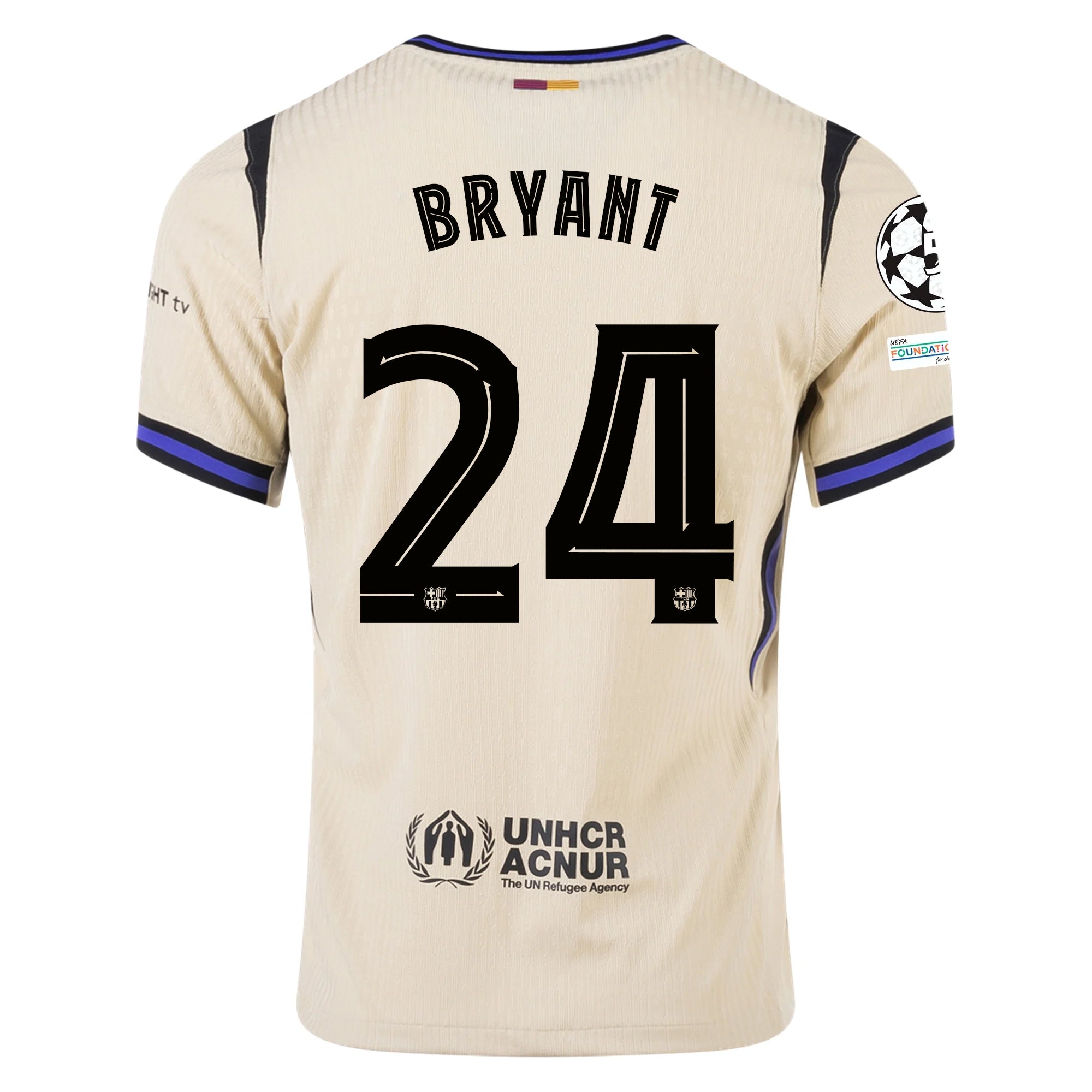 Barcelona Violet/Black) 2025-2026 UCL Away Jersey – Authentic Shirt