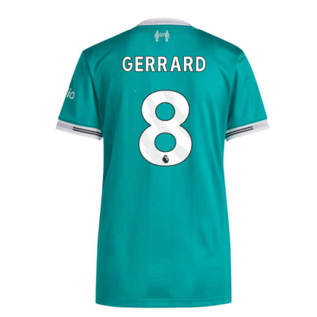 Liverpool 2025-20 Third Football Shirt Gerrard (8) L M Women S