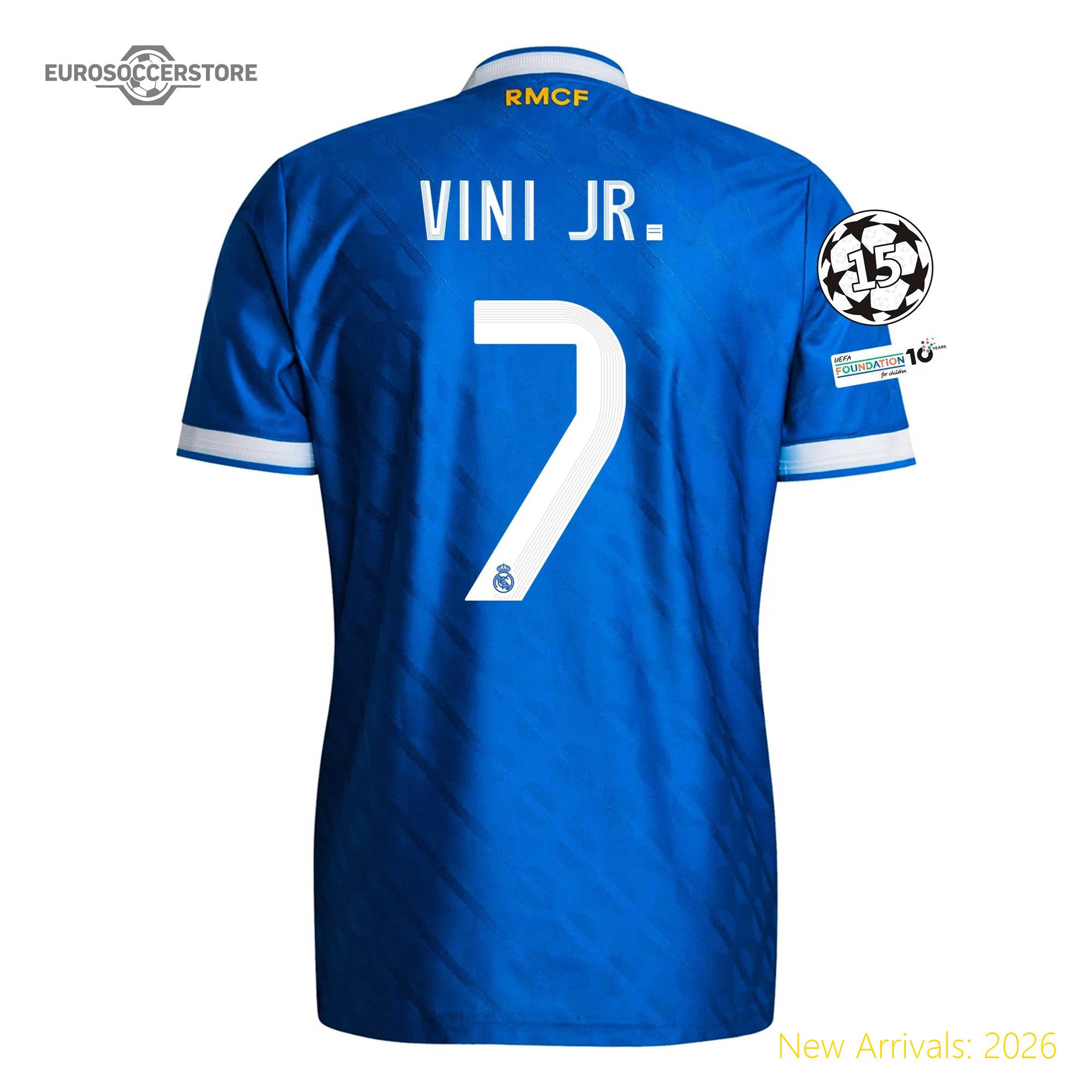 Authentic Replica High-quality Men Rma Superstar Third Jersey 2023