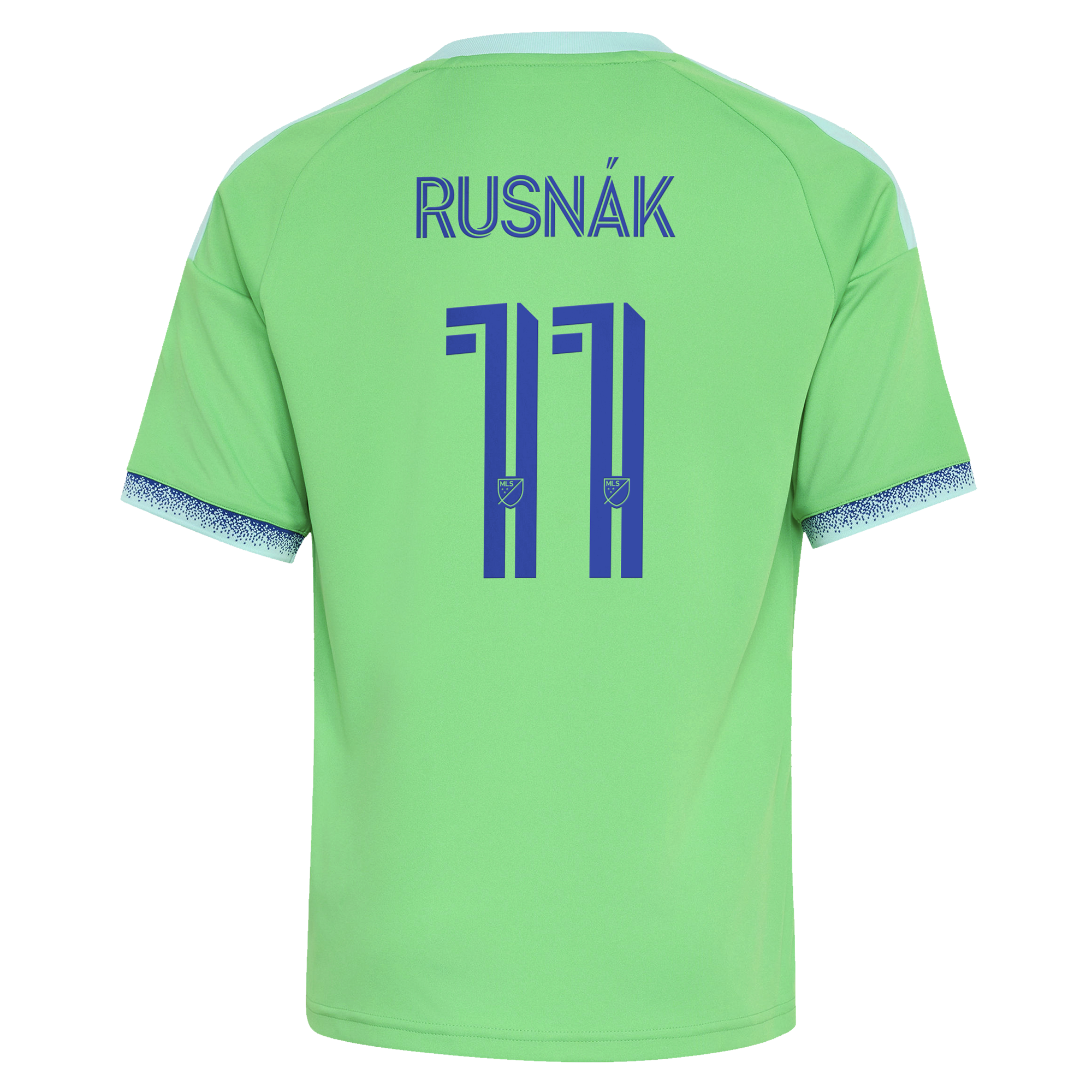 [SJH] Albert Rusnak Seattle Sounders FC Youth The Evergreen State Kit Replica Jersey - Rave Green