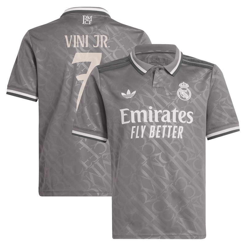 Authentic Real Madrid Youth 2024 Replica Player Jersey - Authentic...