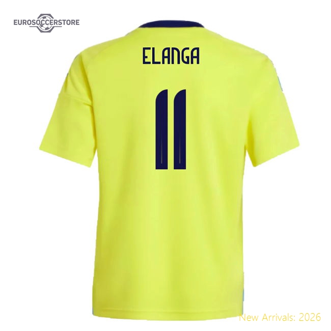 Football Team Kids Elanga Gentle Jersey Dri-fit Breathable