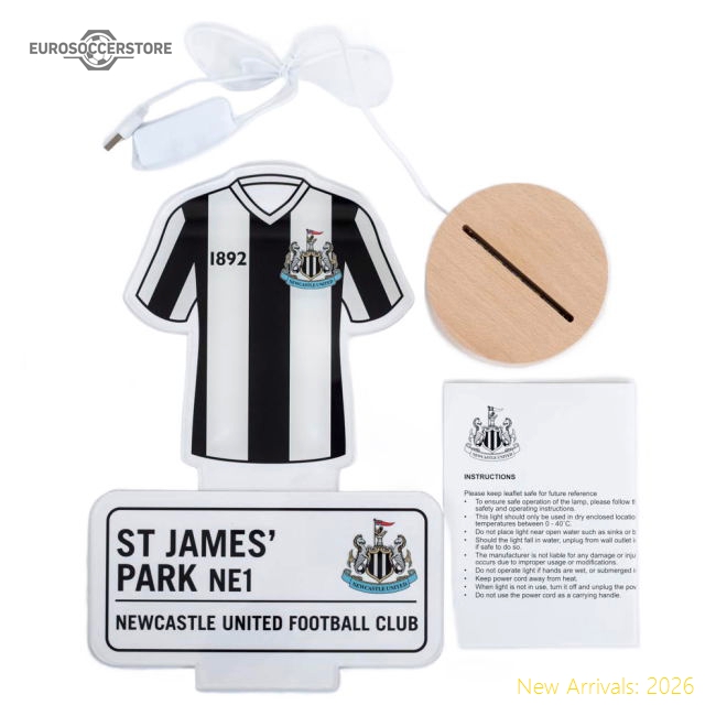 Premium Newcastle United Fc Led Dual Slide Light - Premium Quality