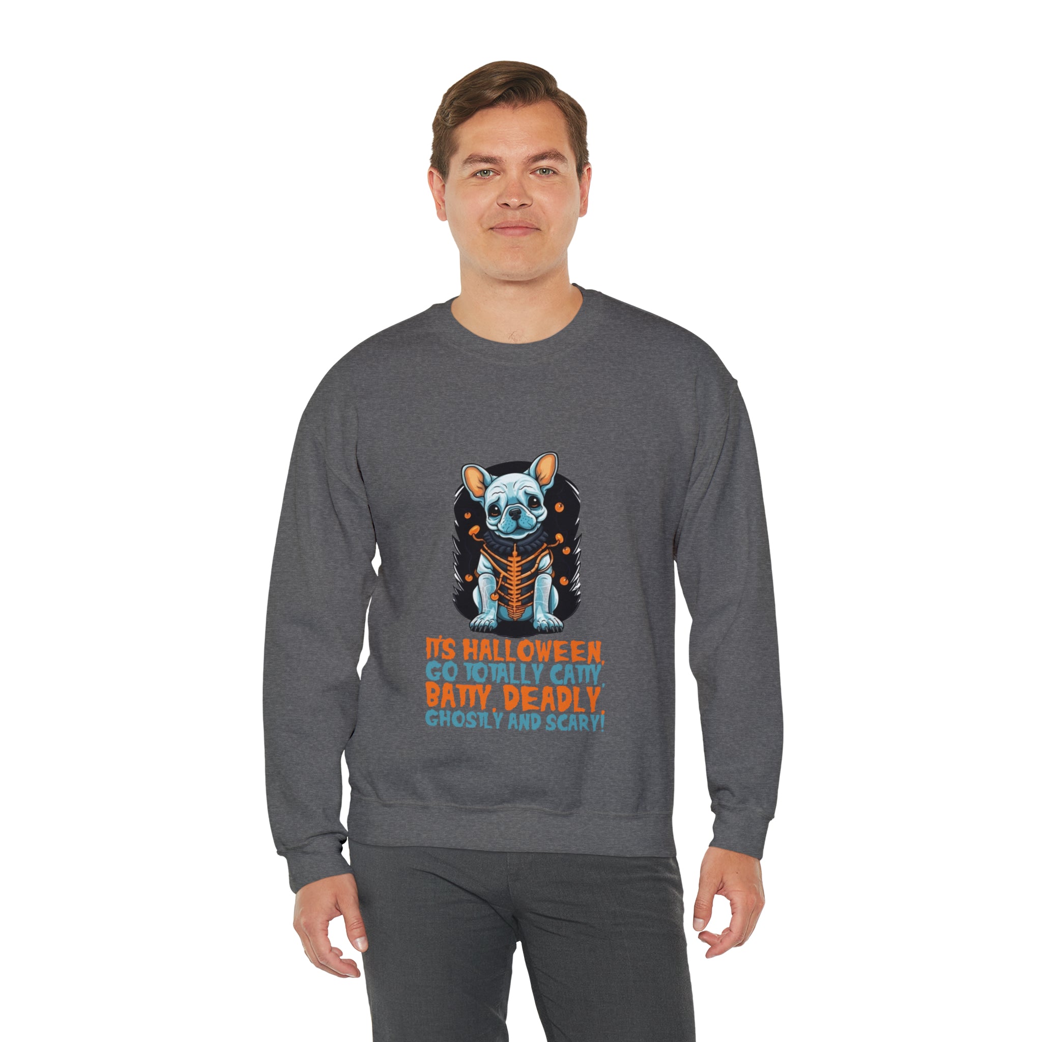 Catty Batty Halloween Unisex Sweatshirt