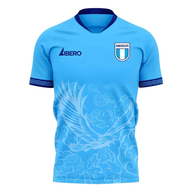 Lazio Home Concept Football Kit Libero Gascoigne #8 High Performan...