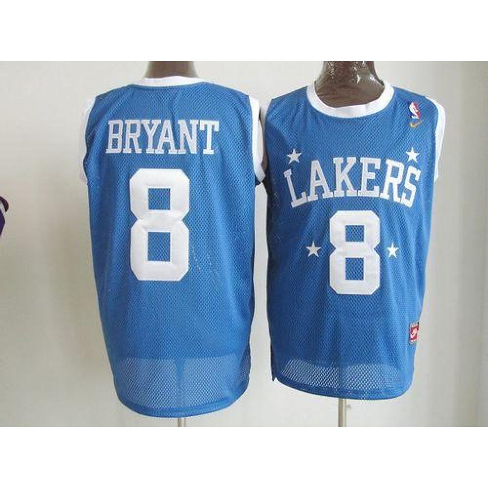 Official 8 Blue Jersey - - Basketball Fan Gear