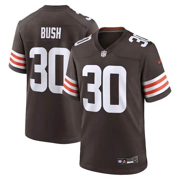None Game NFL Jersey - Brown | Performance Football Apparel | NFL Foot