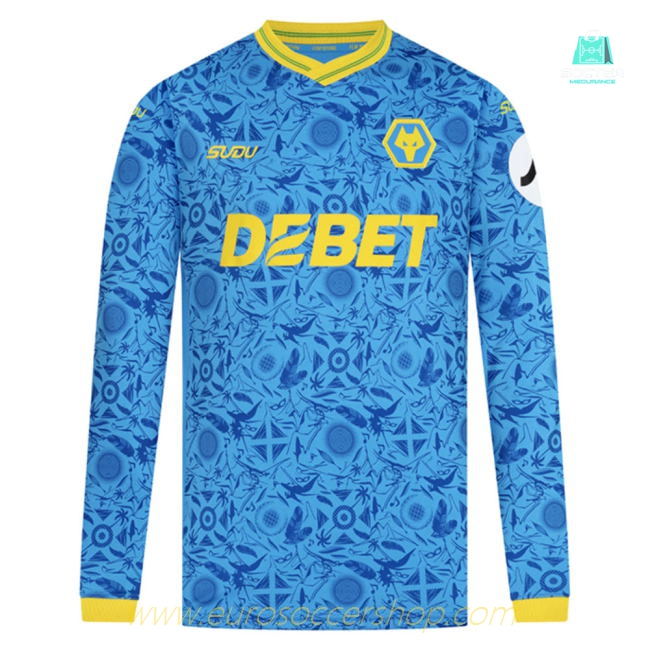2025-2026 Wolves Long Sleeve Third Shirt (Your Name)