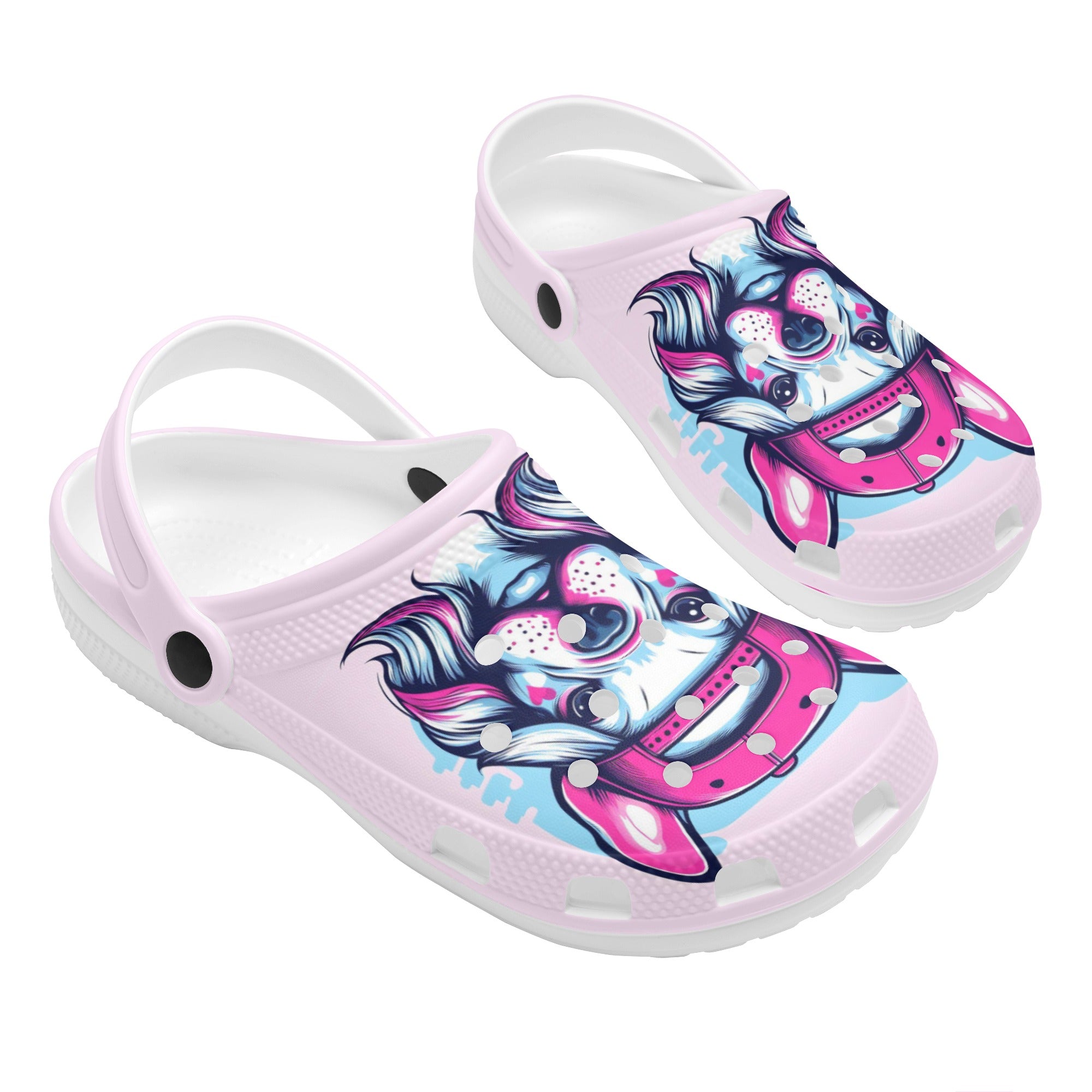 Culture-Inspired Comfortable Cozy Oscar - Unisex Clogs for Dog Owners