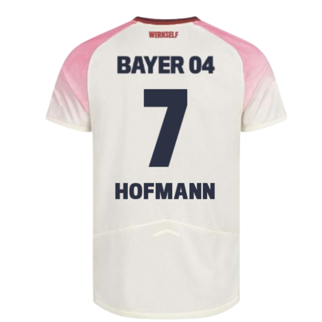 2025-2026 Leverkusen Bayer Away Kit Top (Hofmann 7) Fan Edition