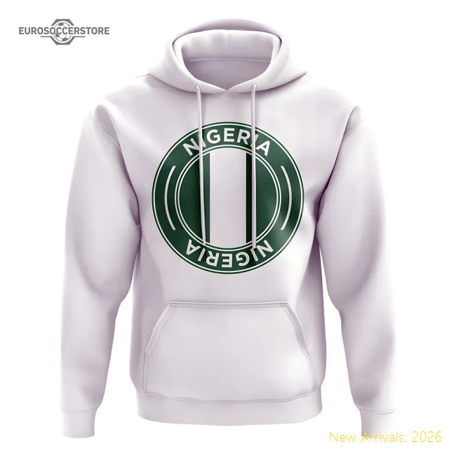 Exceptional African Champions Football Badge Hoodie (white)