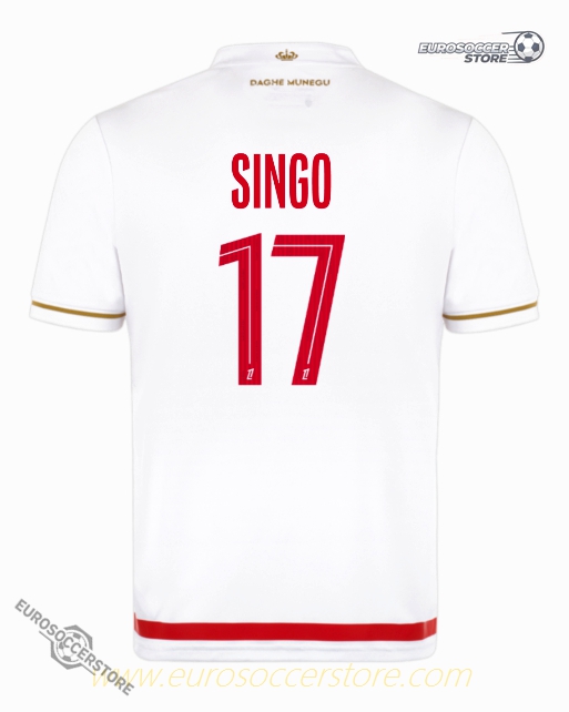 AS Monaco 25-26 Season Home SINGO 17 Football Jersey