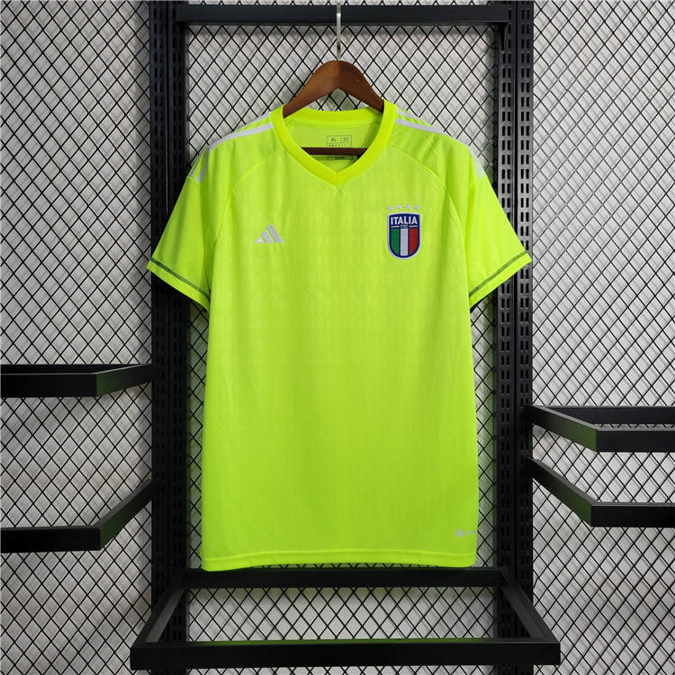 Genuine Genuine Breathable 2023 Italy Goalkeeper Jersey