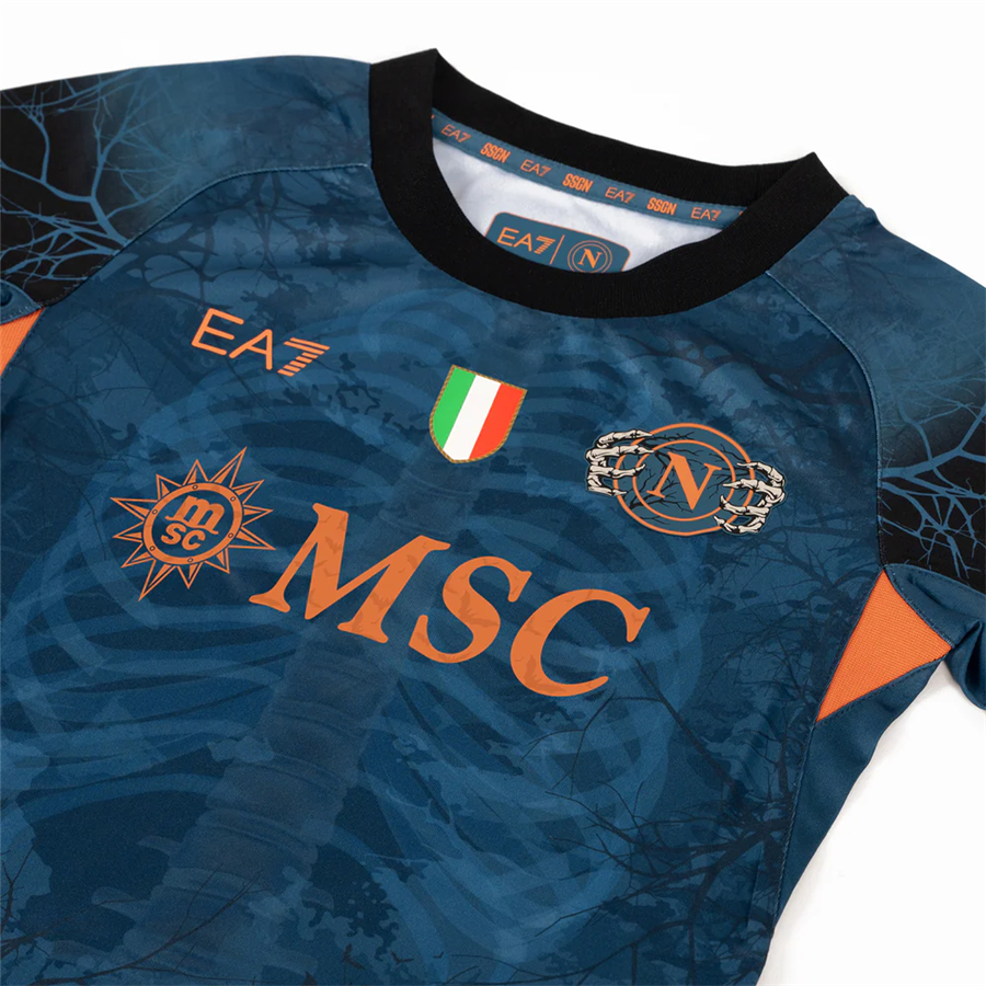 Kids Napoli Halloween Kit 202526 ShirtShorts - Official Replica 20432