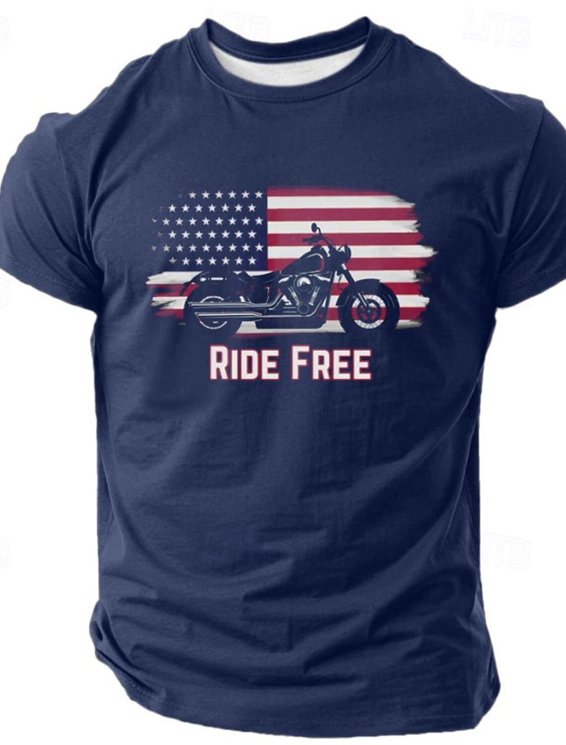 4th of July 2026 250th Memorial Day Men's Patriotic Patriot 3D Print Veteran Crew Neck Short Sleeve T-Shirt Sports Street