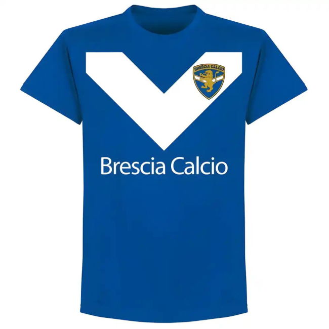 Brescia Roberto Baggio Team T-Shirt - Royal