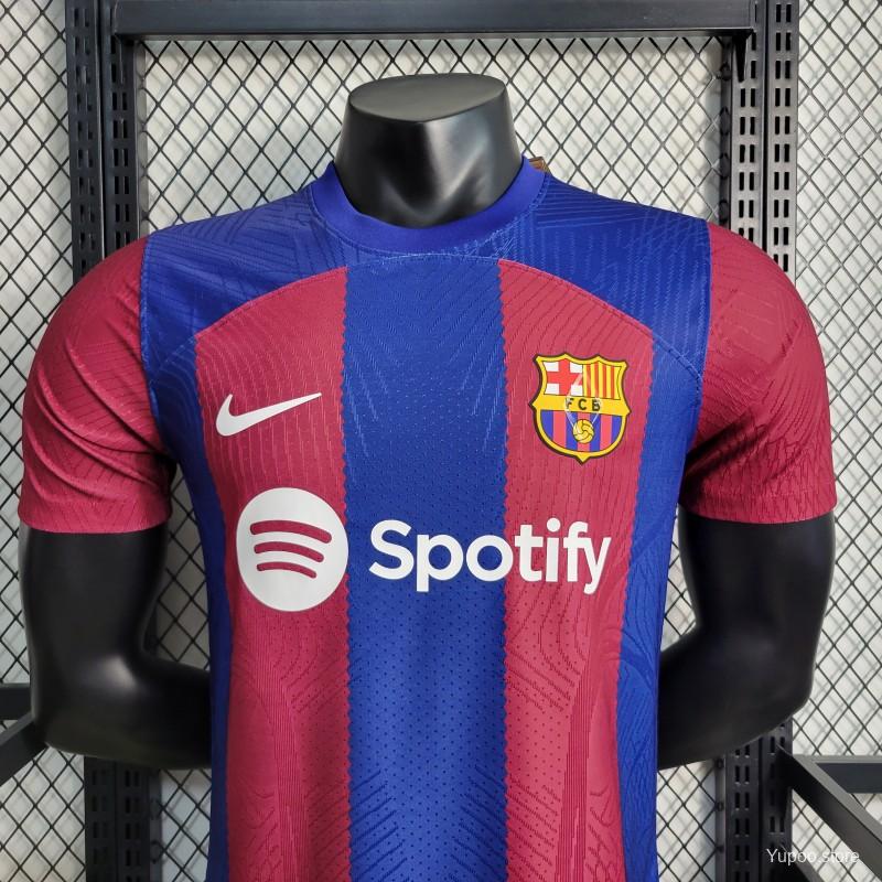 Barcelona FC 2324 Home Shirt Authentic Version - Official Replica