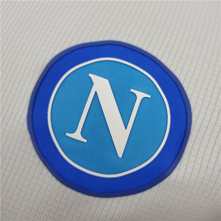 Napoli 21-22 Maradona Commemorative Version White Soccer Jersey