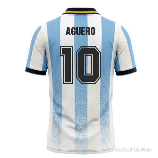 UMBRO Argentina World Cup 26 Football Shirt (Aguero 10)