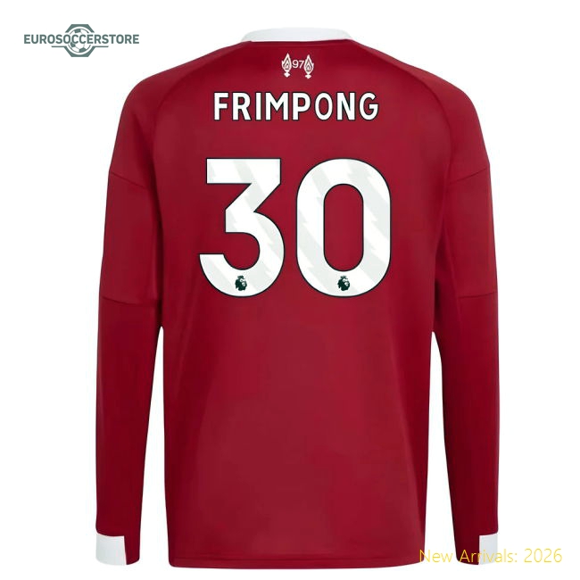 Liverpool 2024-25 Home Fan Version For Kids (Frimpong Match Day Shirt