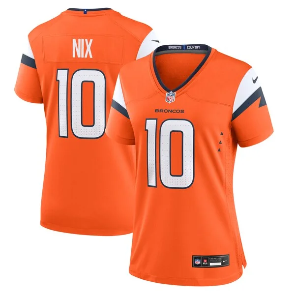 None Game NFL Jersey - Orange | Game-Day Football Apparel | NFL Footba