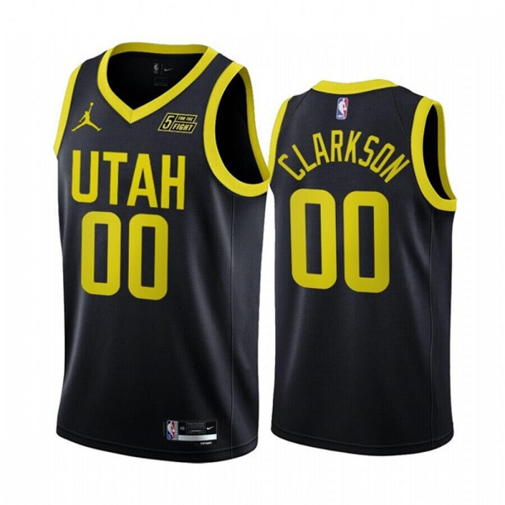 Collector's Item Premium Men's Utah Jazz #00 Jordan Black Basketball Jersey