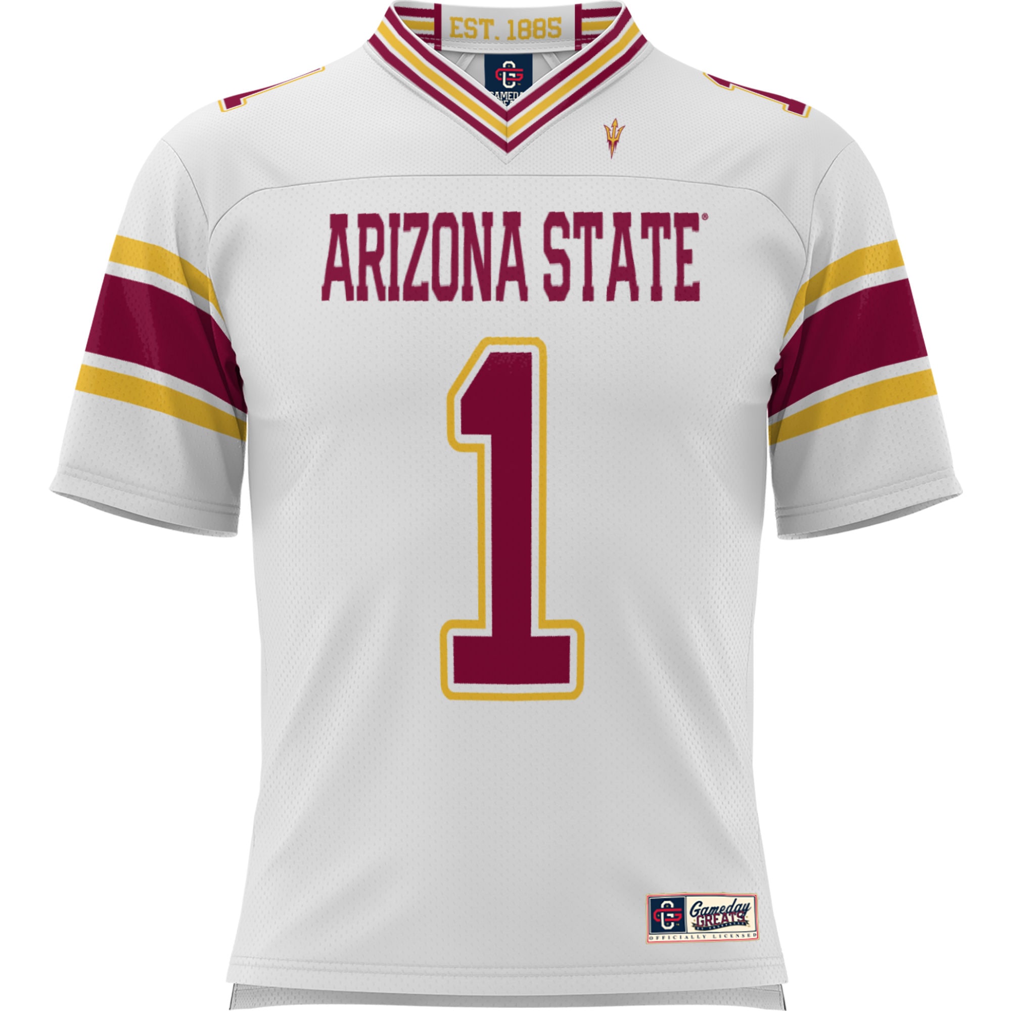 #1 Arizona State Sun Devils GameDay Greats 26/27 Football Jersey - White