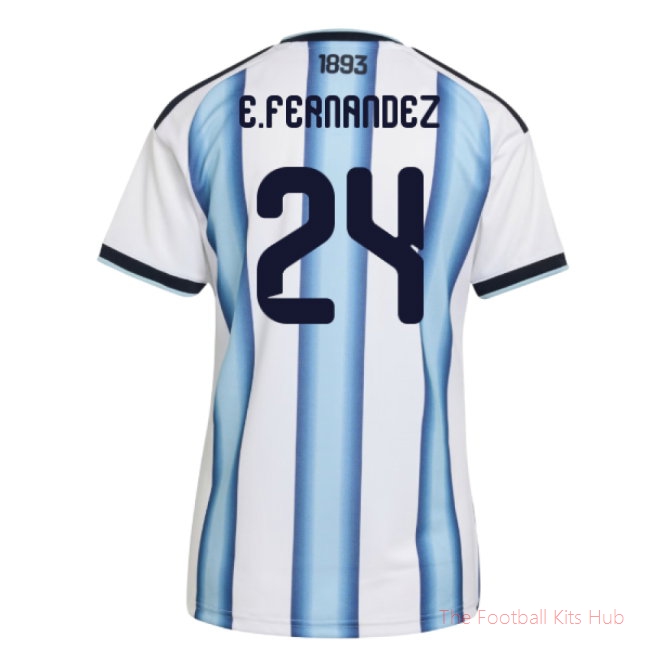 2026-2027 Argentina Home Shirt (Womens) (E.Fernandez 24)