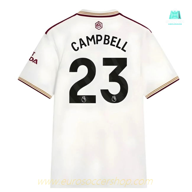 2025-2026 Arsenal Third Shirt (Campbell 23)