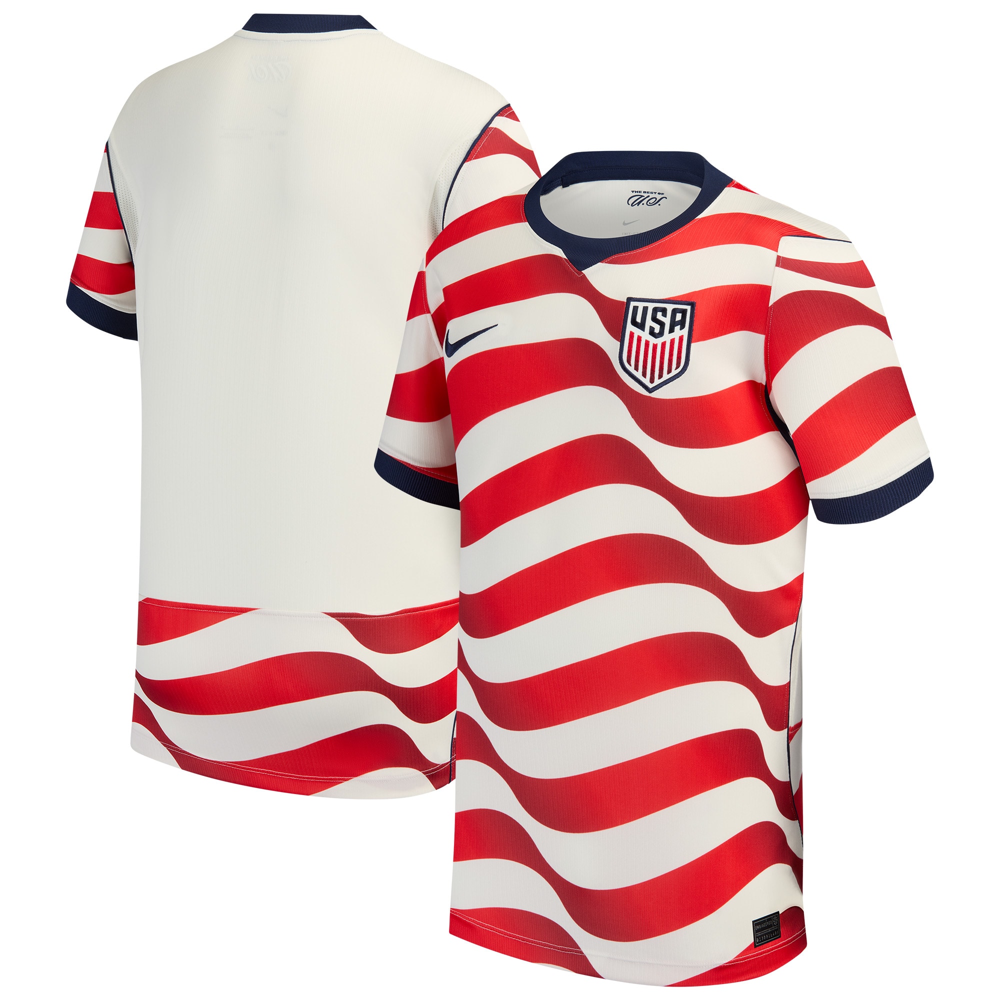 [SJH] USMNT Youth 2026 Home Stadium Replica Jersey - White