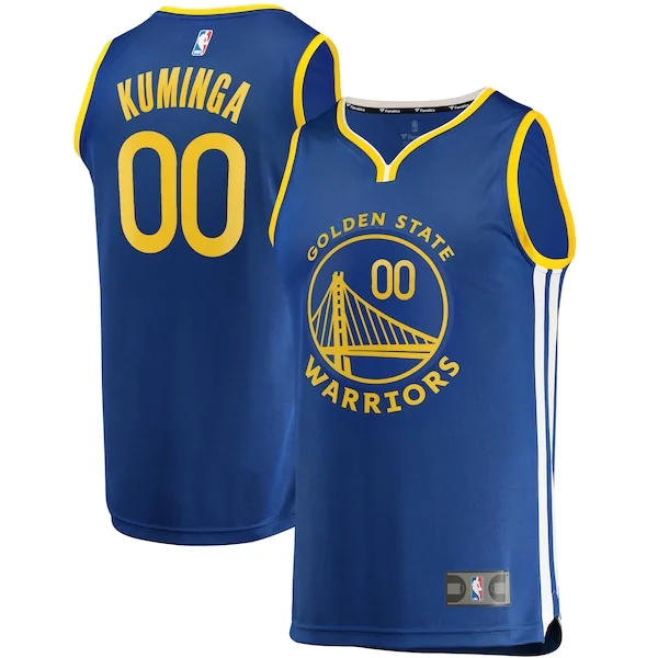 Premium Jonathan Kuminga GSW NBA Jersey - Team Colors - Fan Favorite