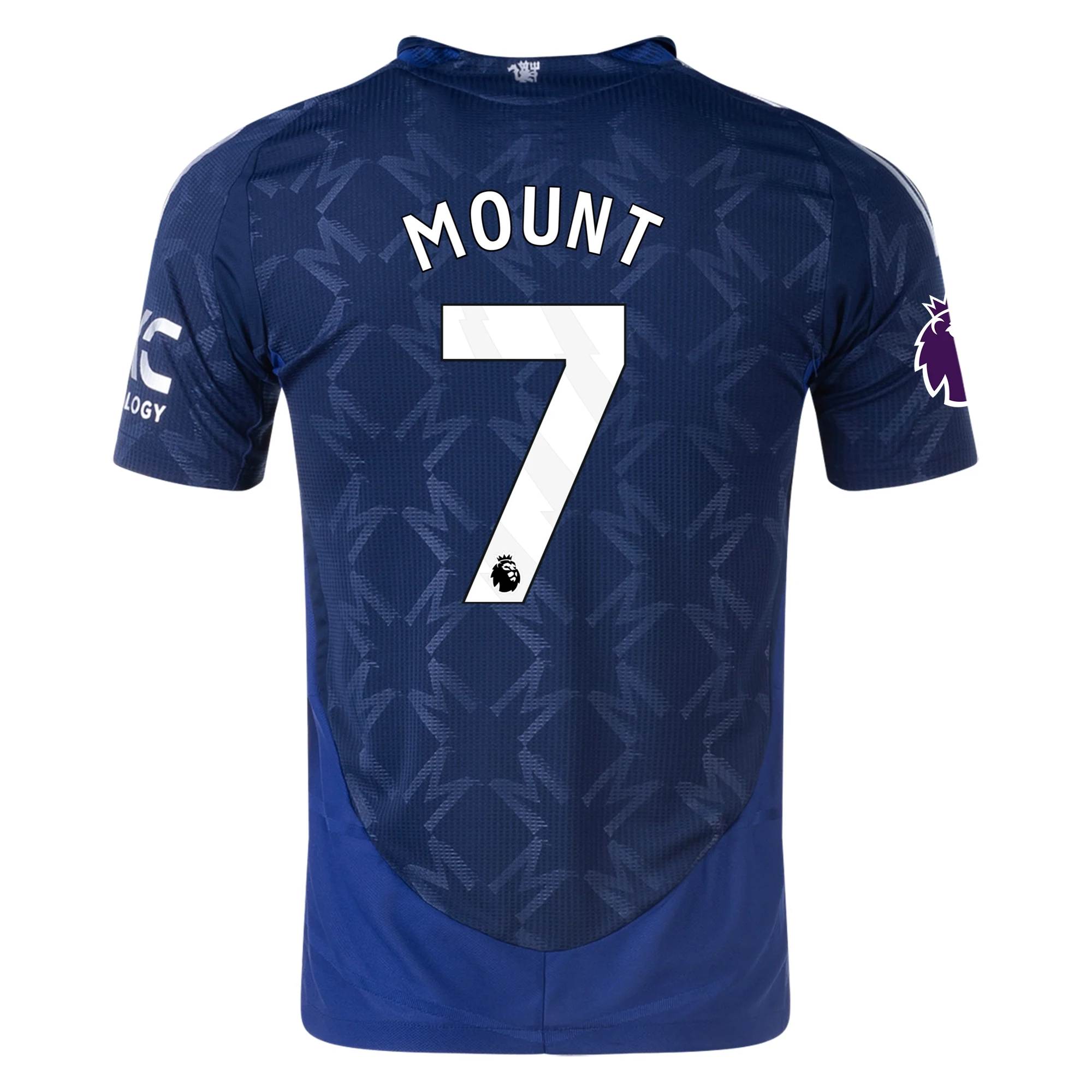 Buy Mason Mount Manchester United Authentic Away Soccer Jersey 24/25 EPL Night Indigo