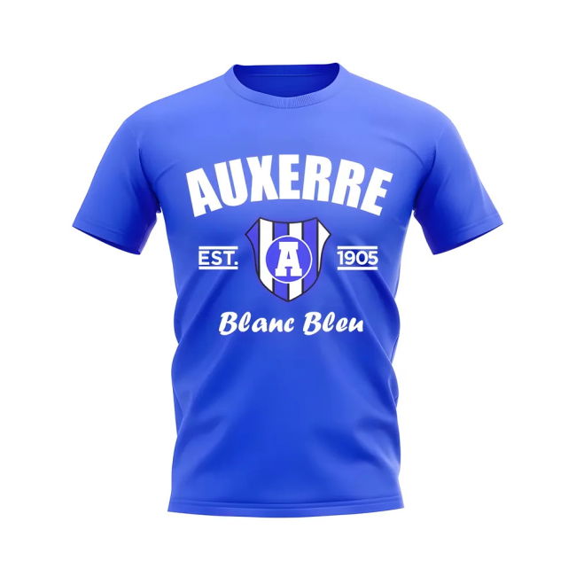 Genuine Copy Auxerre T-Shirt Supporter Shirt for Adults