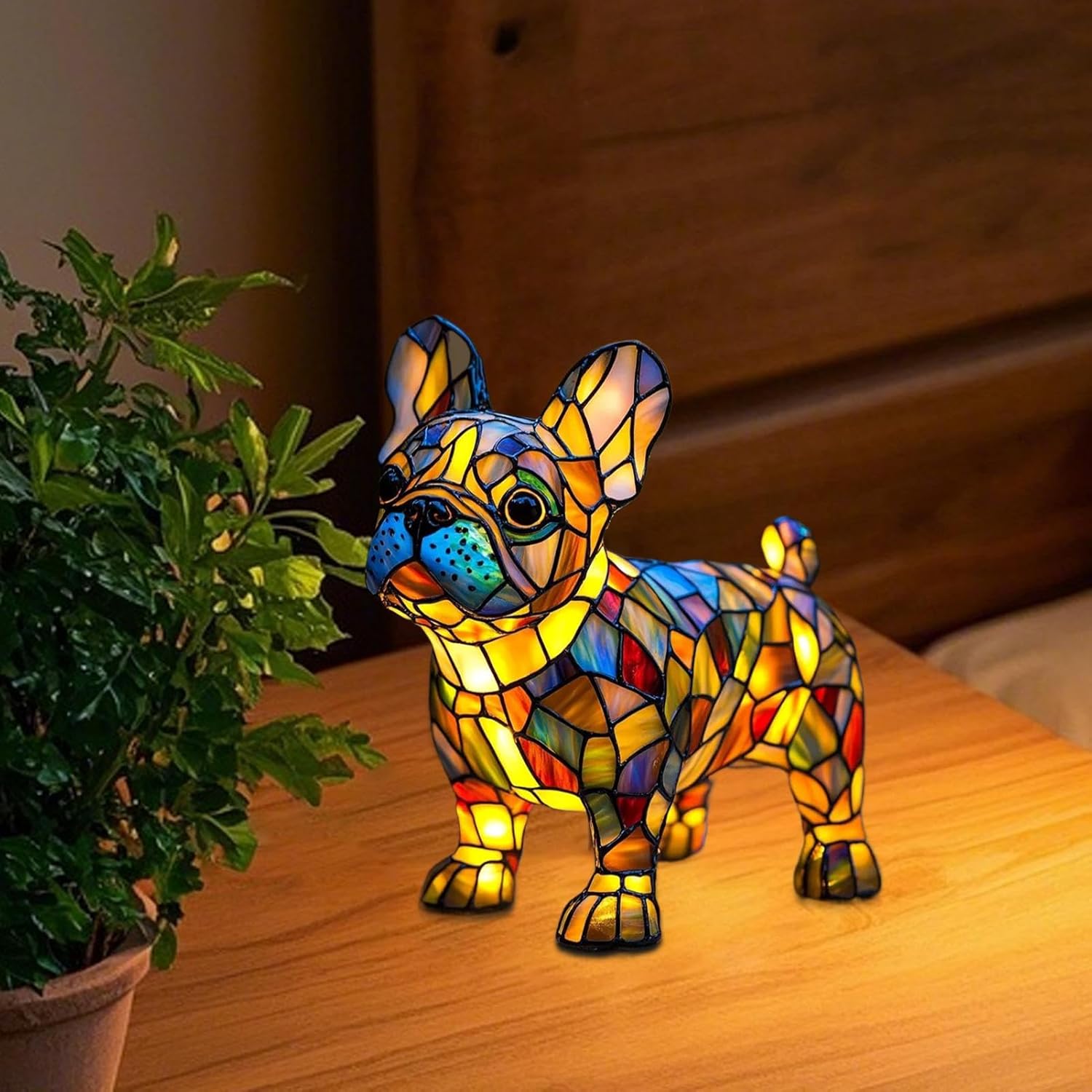 Resin Led Light – Cute Night Desk Lamp For Bedroom Office Summer Wear