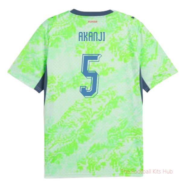 2026-2027 Switzerland Away Shirt (Akanji 5)
