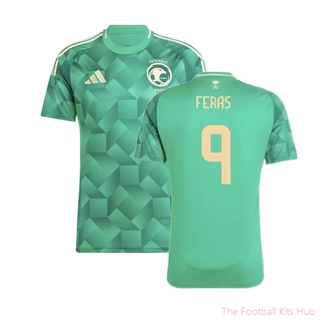 2024-2025 Saudi Arabia Home Shirt (Kids) (FERAS 9)
