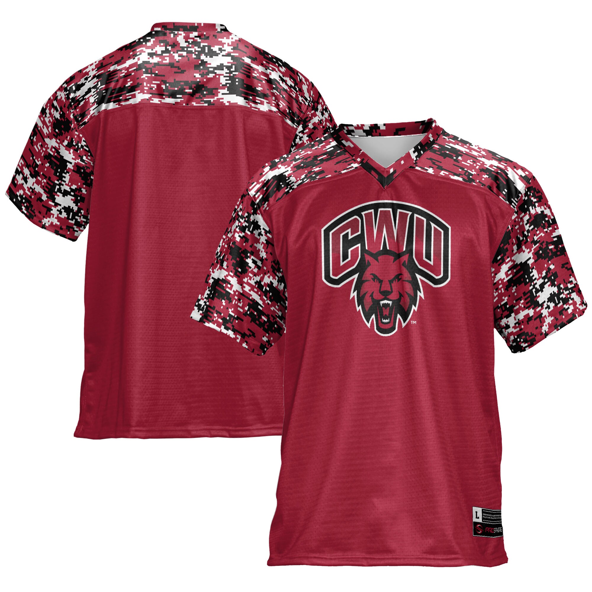 Central Washington Wildcats GameDay Greats Football Jersey - Crimson