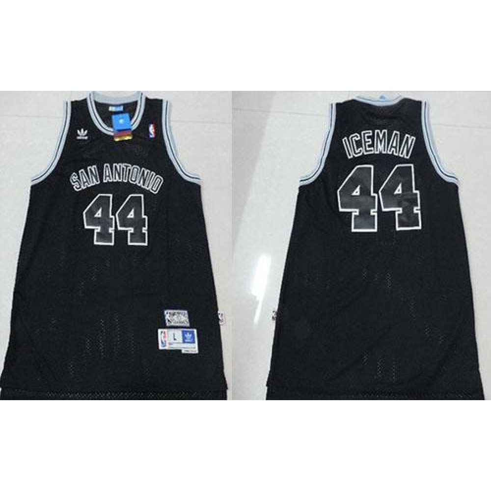 Classic Men's San Antonio Spurs #44 George Black Basketball Jersey