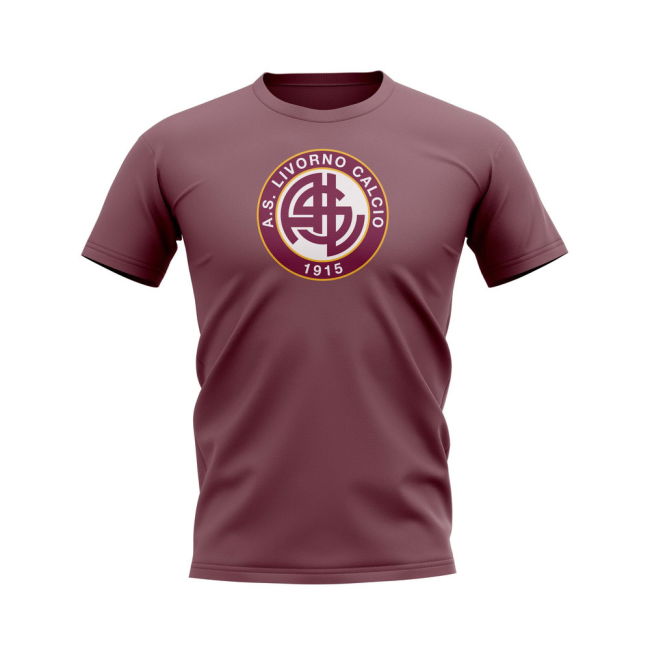 Livorno Official Licensed T-Shirt (Red) UV Protection Moisture Wicking