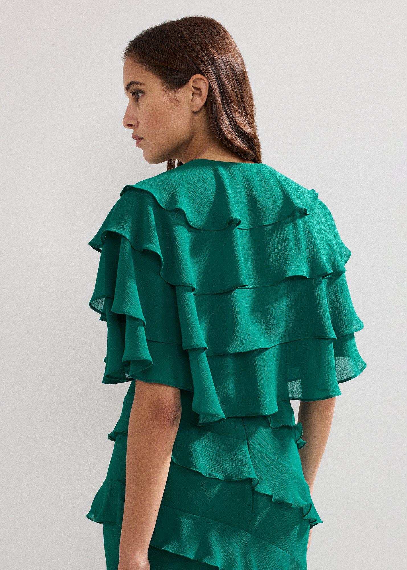 Nicolette Ruffle Cape