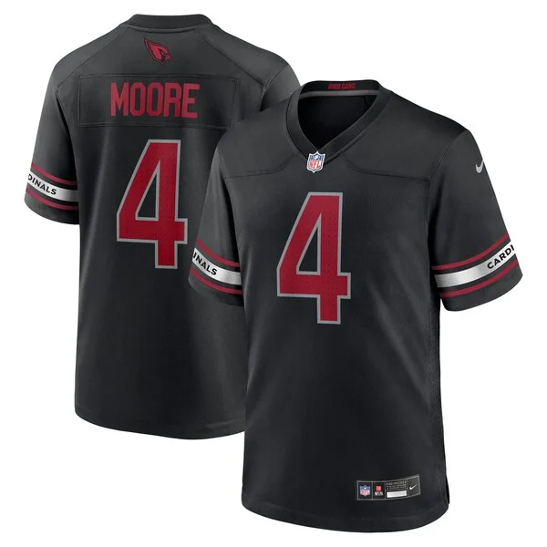 None Rondale Moore Game Jersey - Black | NFL Player Jersey | NFL Footb