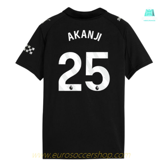 2025-2026 Man City Away Mini Kit (Akanji 25)