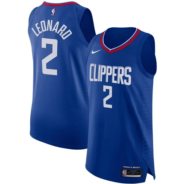 Kawhi Leonard LAC Authentic Jersey - premium NBA - Association Edition