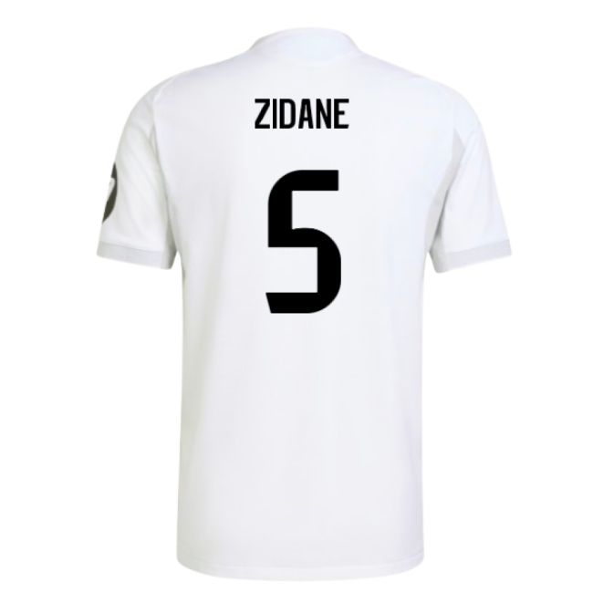 2025-2026 Real Madrid Auth Home Shirt (Zidane 5) - Match Day Ready ...