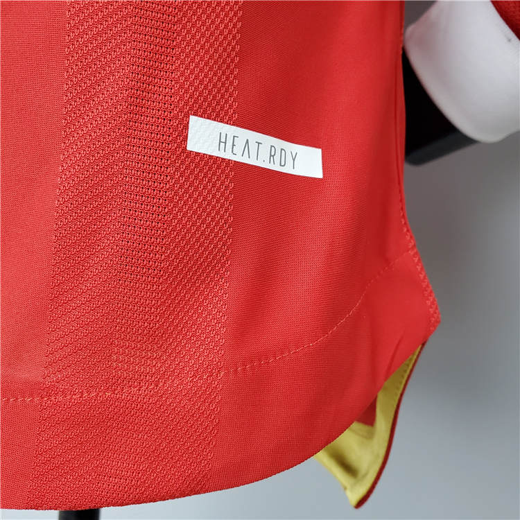 Official Man Utd Manchester United 21-22 Home Red Soccer Jersey
